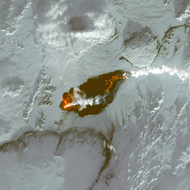 Illustration for article titled Graban en Islandia un gigantesco campo de lava más grande que Manhattan